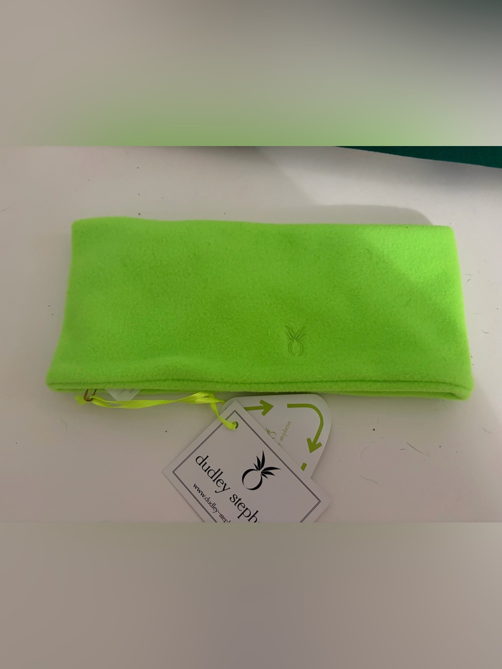 Dudley Stephens Neon Lime Fleece Ear Warmer